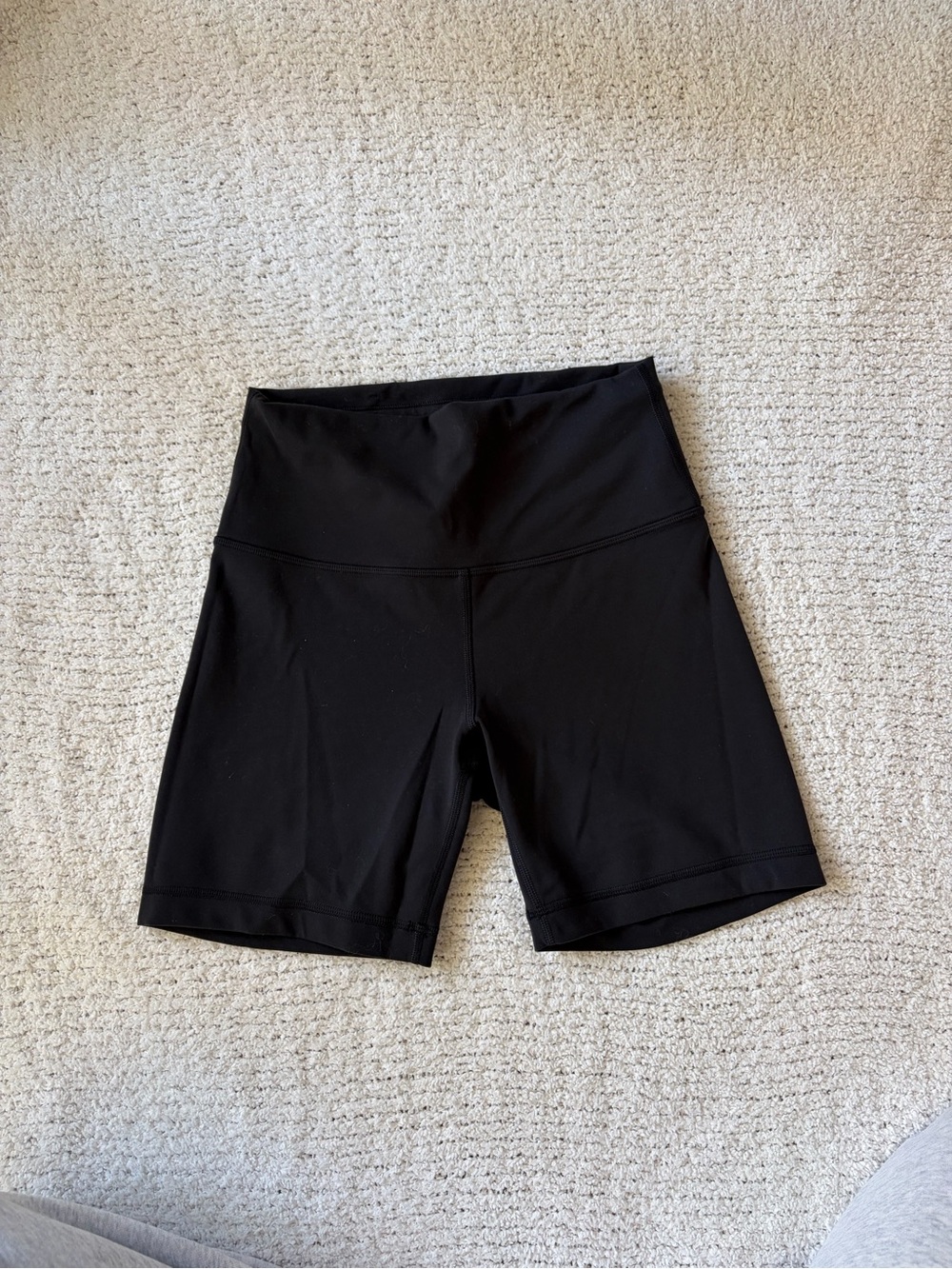 Lululemon Black High-Waist Women's Active Shorts